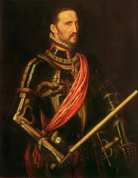 Portret van Fernando Álvarez de Toledo, 3e hertog van Alba (1508 - 1582), 1549